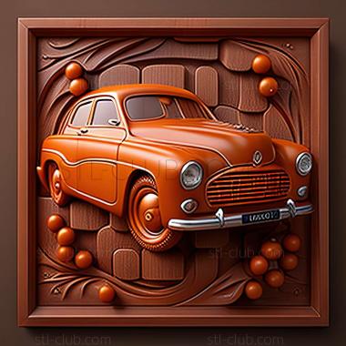 3D мадэль Volvo PV444 PV544 (STL)